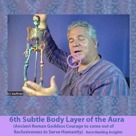 6th Layer of the Aura - Resurrecting Ancient Roman-Greek Goddess Courage - Aura Healing Insights