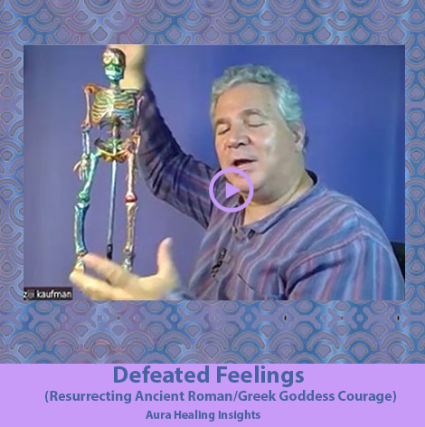 Defeated Feelings - Resurrecting Ancient RomanGreek Goddess Courage - Aura Healing Insights