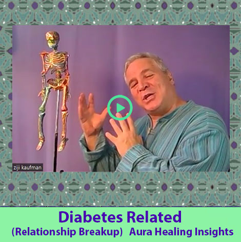 Diabetes Related - Relationship Breakup - Aura Healing Insights