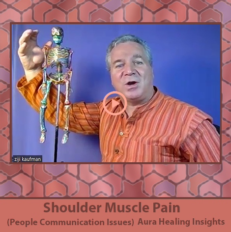 Shoulder Muscle Pain - People Communication Issues - Aura Healing Insights 