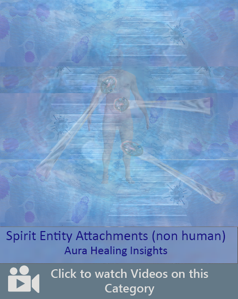 Spirit Entity Attachments - non human - Aura Healing insights 