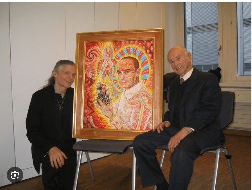 Alex Grey and Albert Hoffman