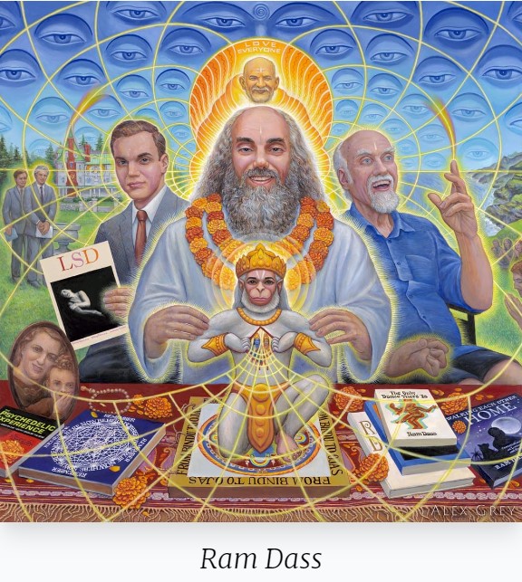 Ram Das by Alex Grey