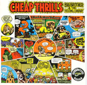 Cheap Thrills Album Cover - Art by R. Crumb