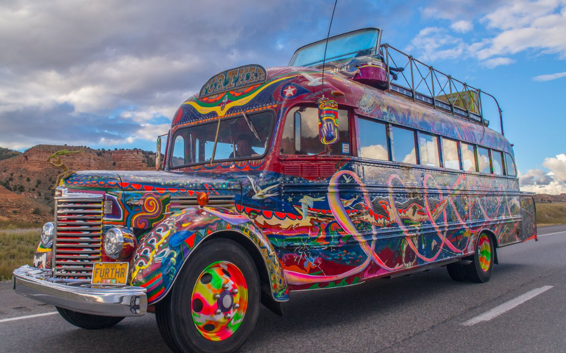 Kesey and the Merry Pranksters Bus 'Further'