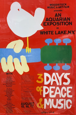 Woodstock 1969 poster