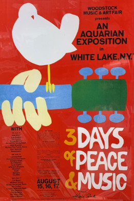 Woodstock 1969 poster 