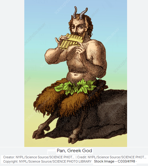 the Greek God Pan 
