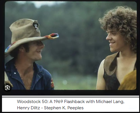 Wavy w Michael Lang at Woodstock